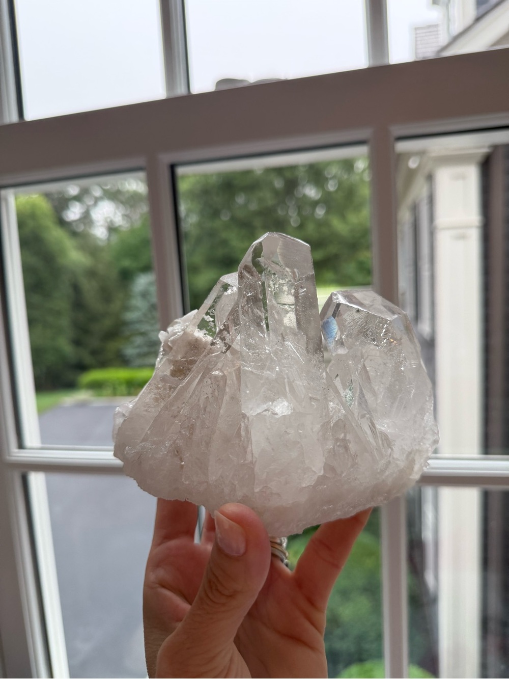 Beautiful Natural clear quartz cluster specimen from Brazil Natural Decor - Picture 8 of 12